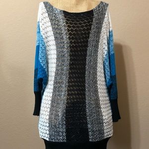 Women’s BCBG MAXAZRIA Open stitched Sweater Dress